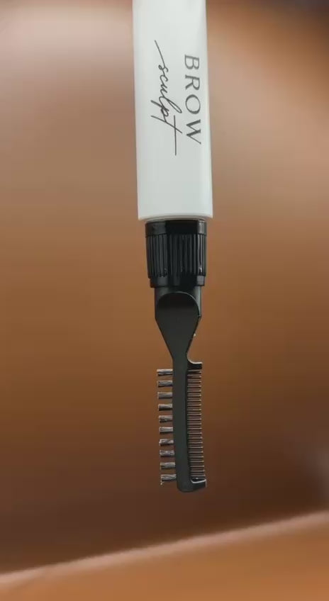 Brow Sculpt comb and brush applicator — video
